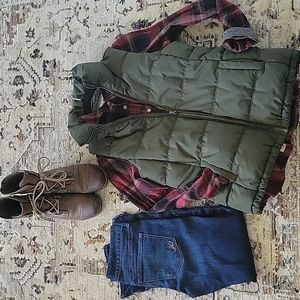 Old Navy Olive Green Vest